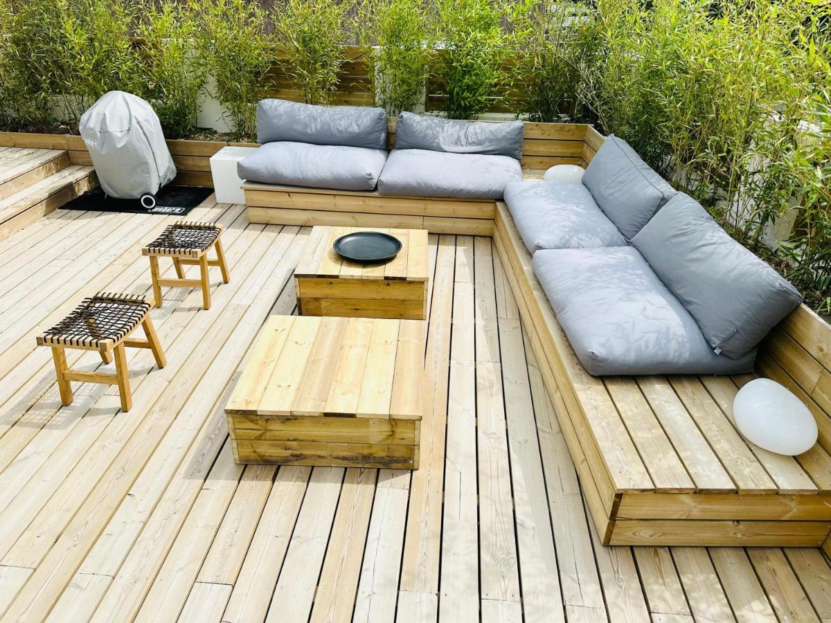Villa O Wood & Chic Cucq Exteriör bild