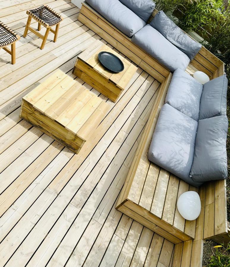 Villa O Wood & Chic Cucq Exteriör bild